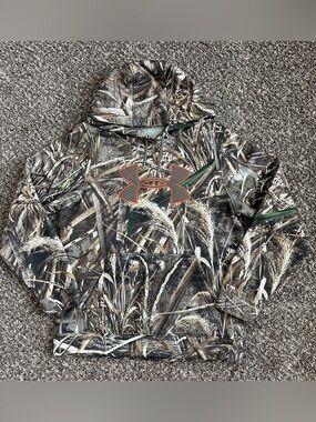 Under Armour Men’s ColdGear Realtree Max-5 Camo Hoodie - medium (loose fit)